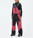 Montec Dozer W Pantaloni Sci Donna Light Red/Black