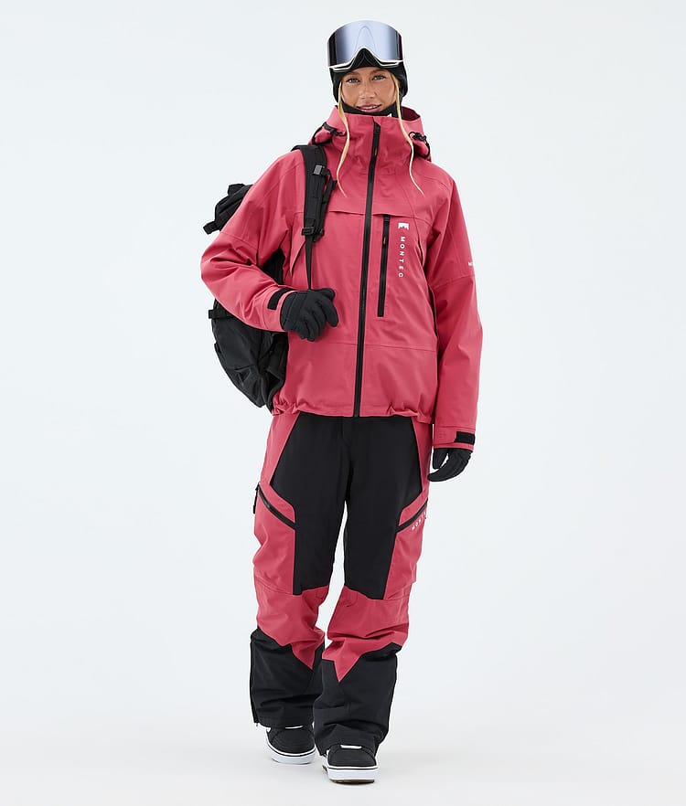 Dozer W Snowboard Pants Women Light Red/Black, Image 2 of 7