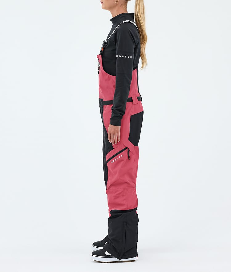 Dozer W Snowboard Pants Women Light Red/Black, Image 3 of 7
