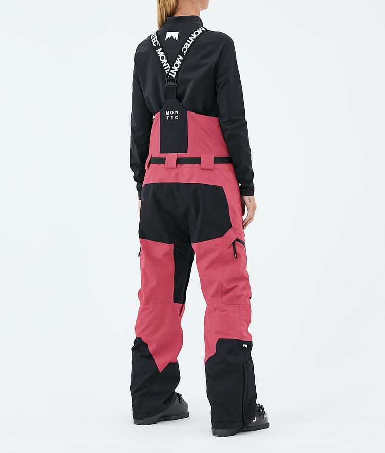 Dozer W Pantalon de Ski Femme Light Red/Black, Image 4 of 7