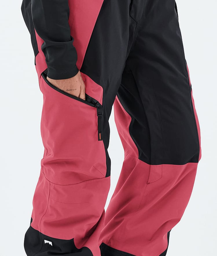 Dozer W Pantalon de Ski Femme Light Red/Black, Image 7 of 7