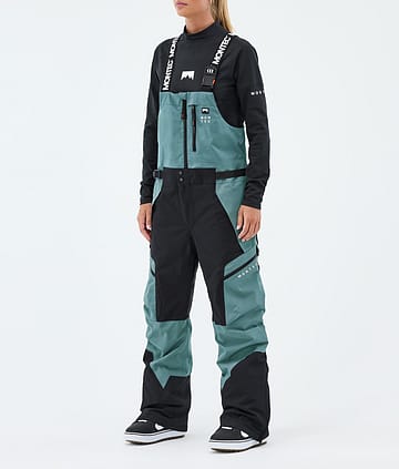 Dozer W Snowboard Broek Dames Atlantic/Black