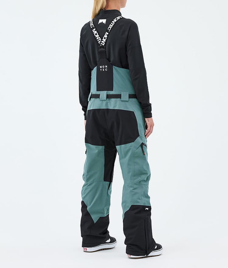 Dozer W Pantalon de Snowboard Femme Atlantic/Black, Image 4 of 7