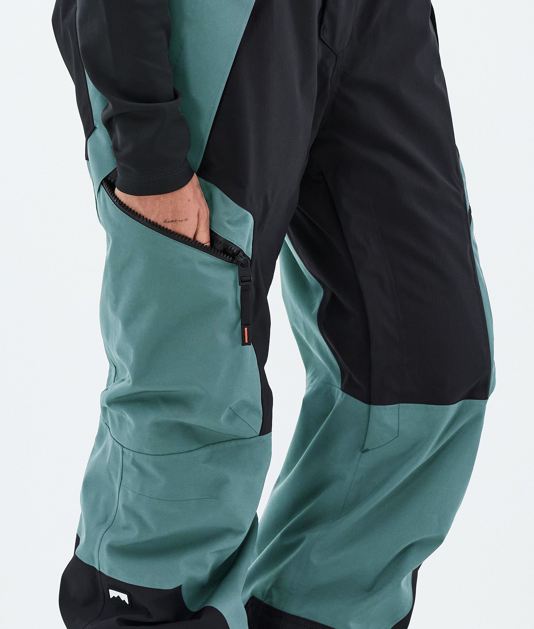 MOLOCOSTER パラシュート バギー スキー パンツ M ブルー カモ柄 Montec Dozer W スキーパンツ レディース Atlantic/Black - グリーン