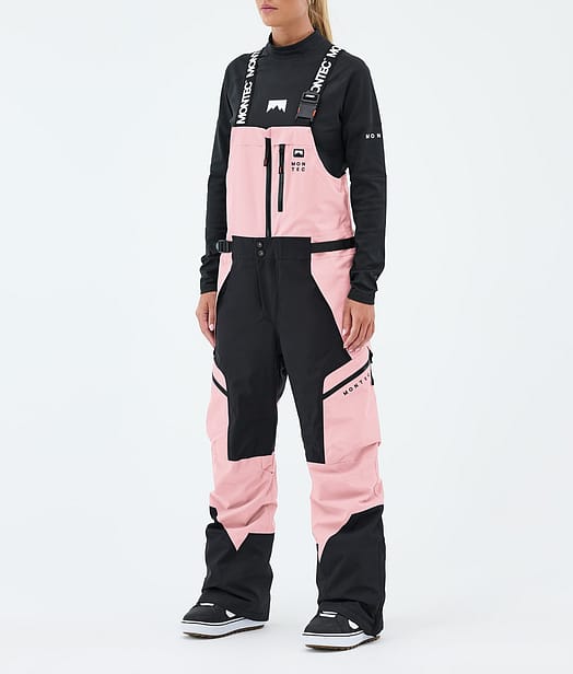 Dozer W Snowboard Pants Women Soft Pink/Black