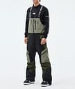 Montec Dozer Kalhoty na Snowboard Pánské Greenish/Black/Olive Green