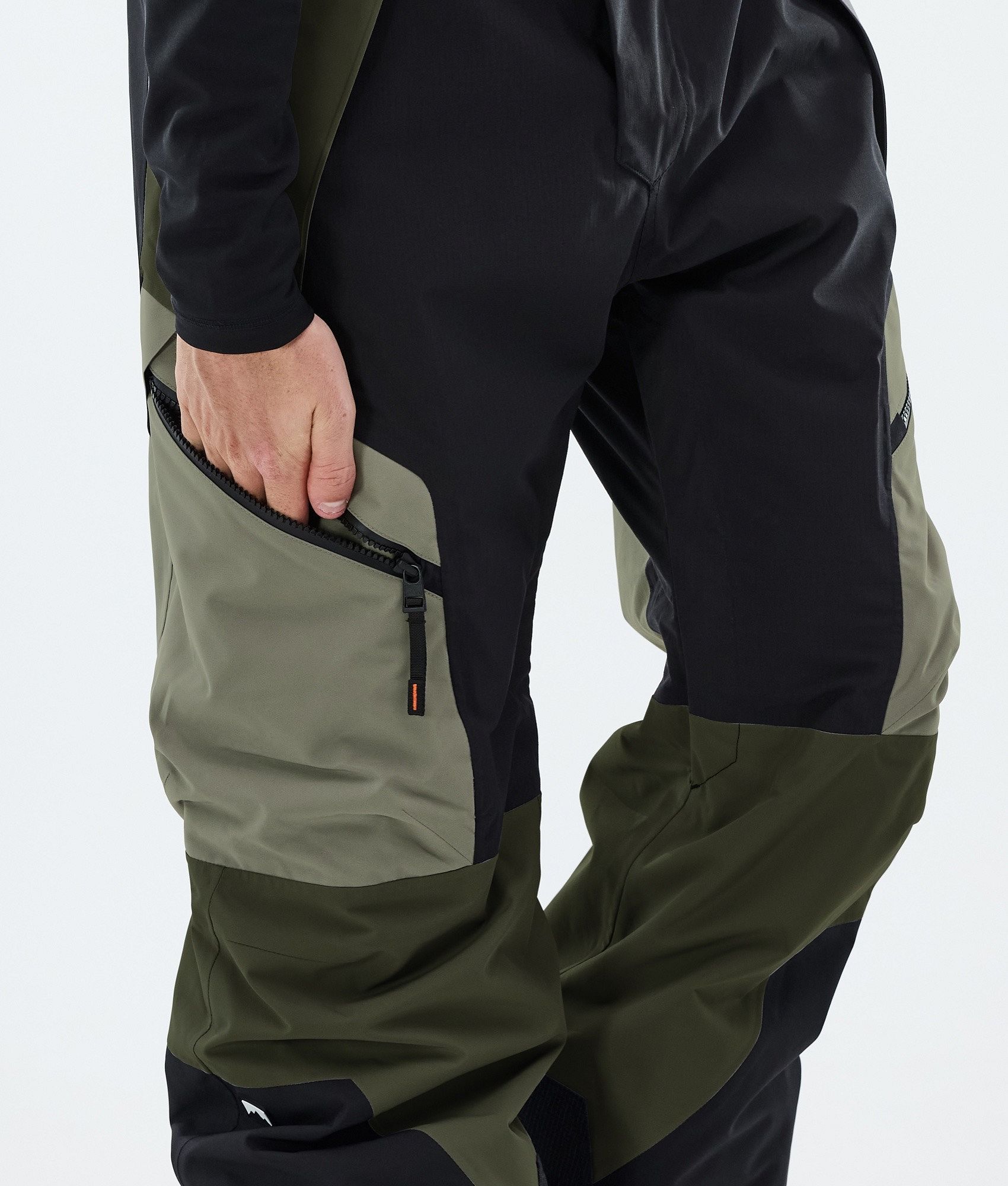 Montec Dozer スノボ パンツ メンズ Greenish/Black/Olive Green