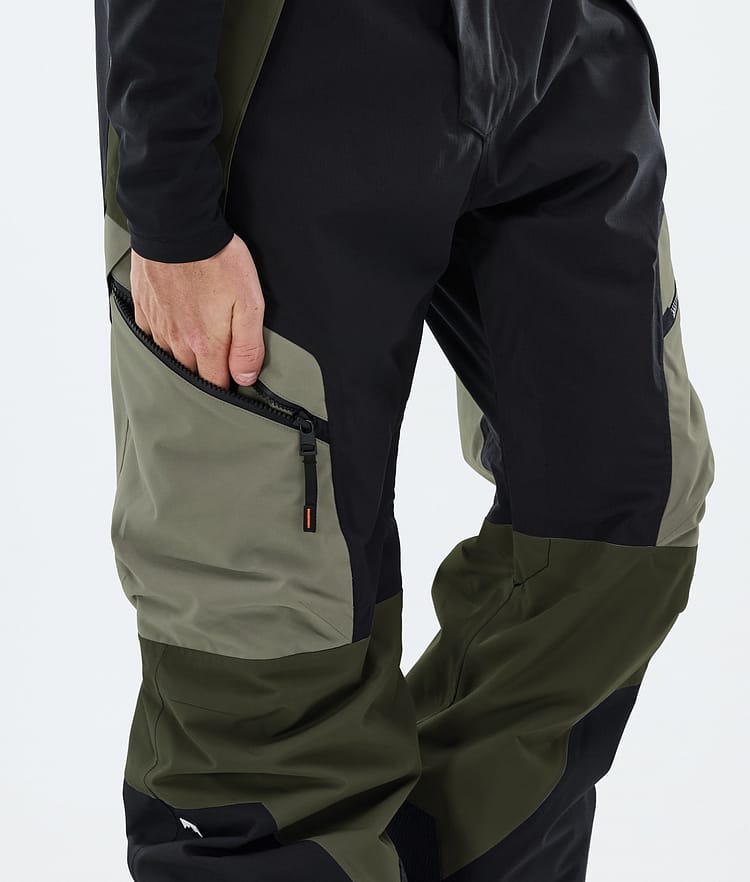 Dozer Kalhoty na Snowboard Pánské Greenish/Black/Olive Green, Image 6 of 6