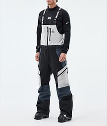 Montec Dozer Skibroek Heren Light Grey/Black/Metal Blue
