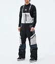 Montec Dozer Kalhoty na Snowboard Pánské Light Grey/Black/Metal Blue