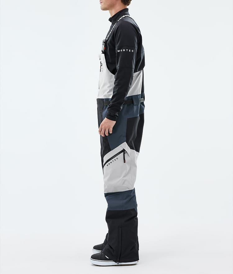 Dozer Kalhoty na Snowboard Pánské Light Grey/Black/Metal Blue, Image 2 of 6