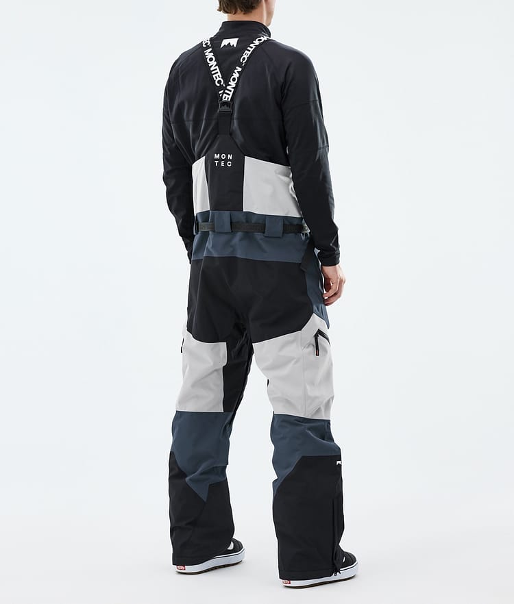 Dozer Kalhoty na Snowboard Pánské Light Grey/Black/Metal Blue, Image 3 of 6
