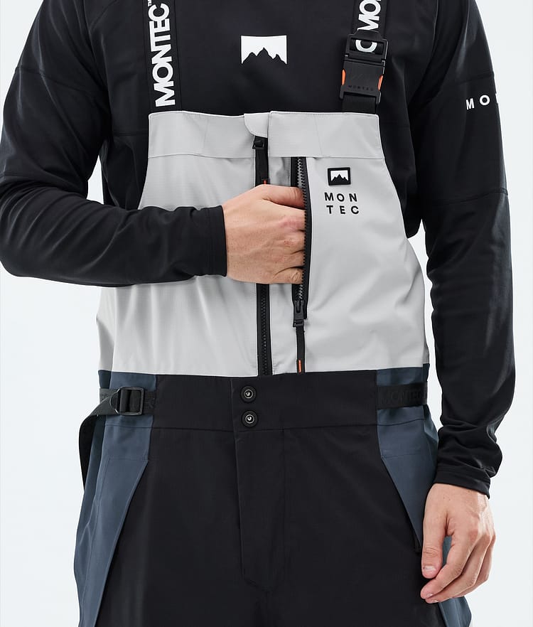 Dozer Kalhoty na Snowboard Pánské Light Grey/Black/Metal Blue, Image 5 of 6