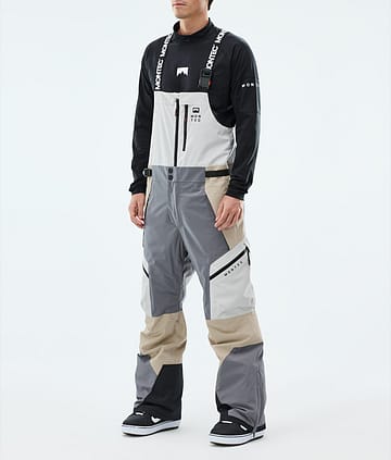 Dozer Pantalon de Snowboard Homme Light Grey/Light Pearl/Sand
