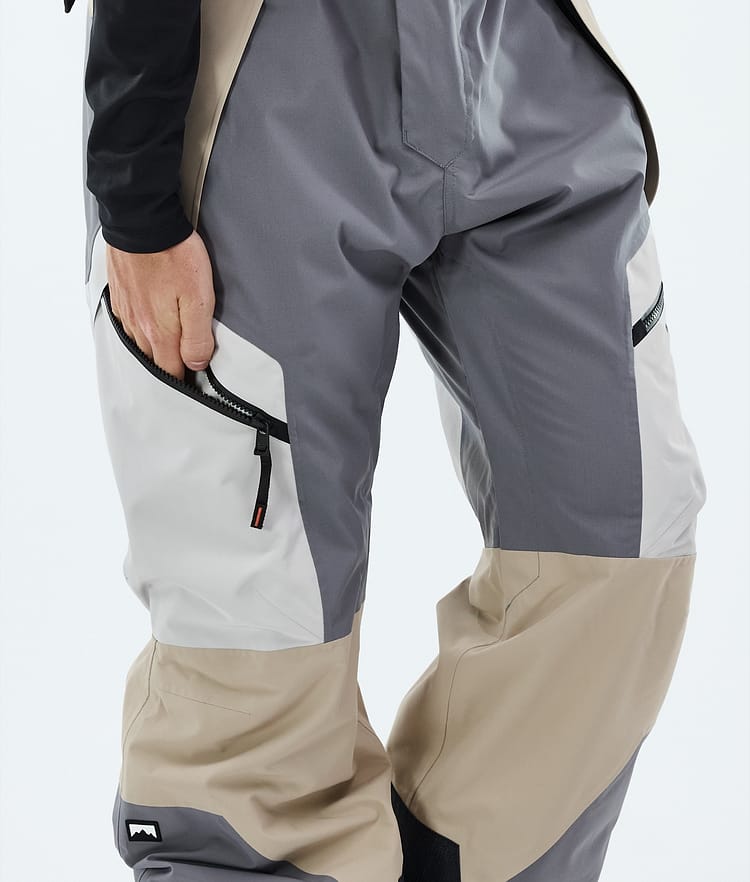 Dozer Kalhoty na Snowboard Pánské Light Grey/Light Pearl/Sand, Image 6 of 6