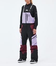 Montec Dozer W Snowboard Pants Women Faded Violet/Black/Burgundy