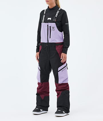 Dozer W Snowboard Bukser Dame Faded Violet/Black/Burgundy