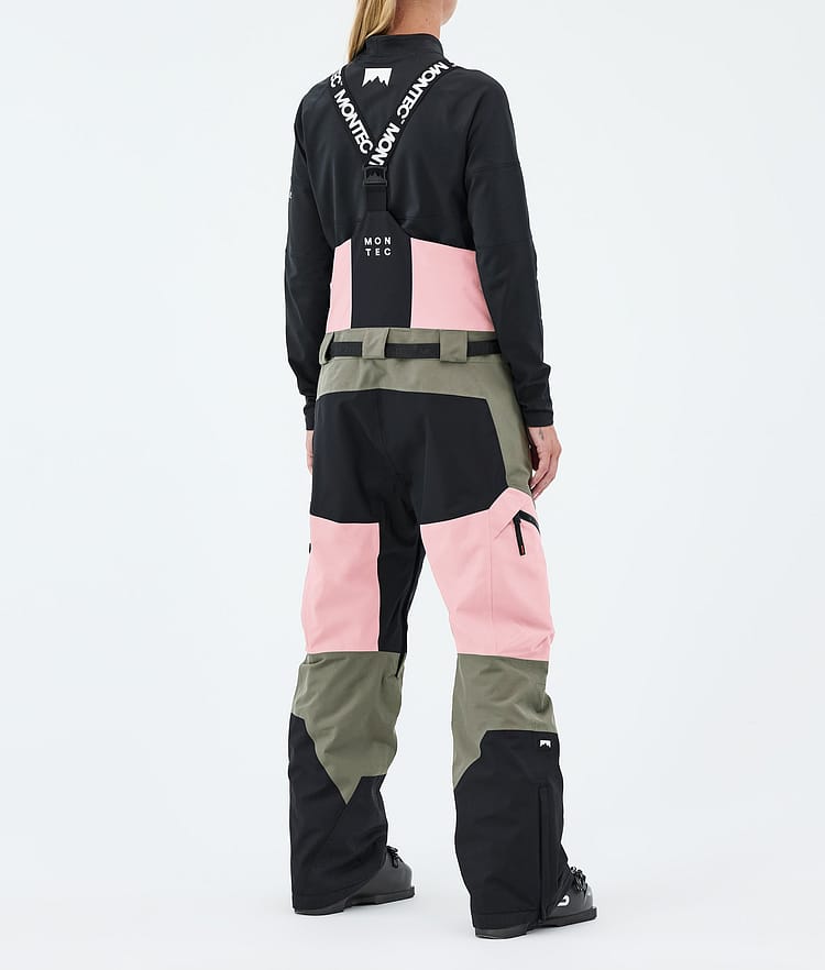 Dozer W Ski Pants Women Soft Pink/Greenish/Black, Image 4 of 7