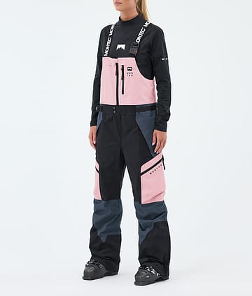 Dozer W Ski Pants Women Soft Pink/Black/Metal Blue