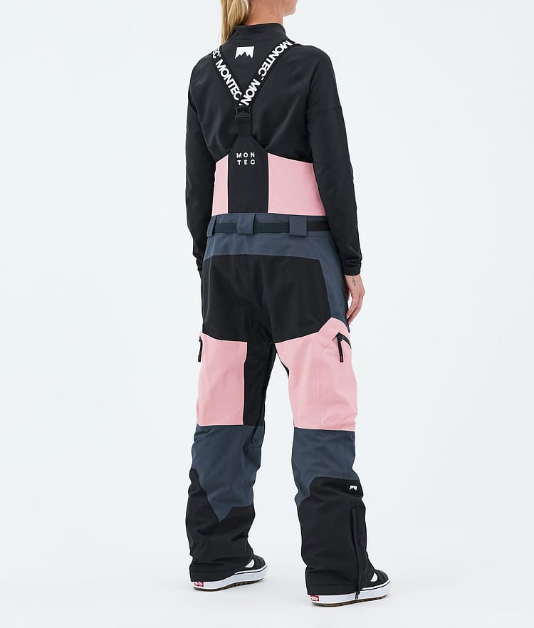 Dozer W Snowboardbukse Dame Soft Pink/Black/Metal Blue, Image 4 of 7
