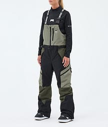 Montec Dozer W Snowboard Pants Women Greenish/Black/Olive Green