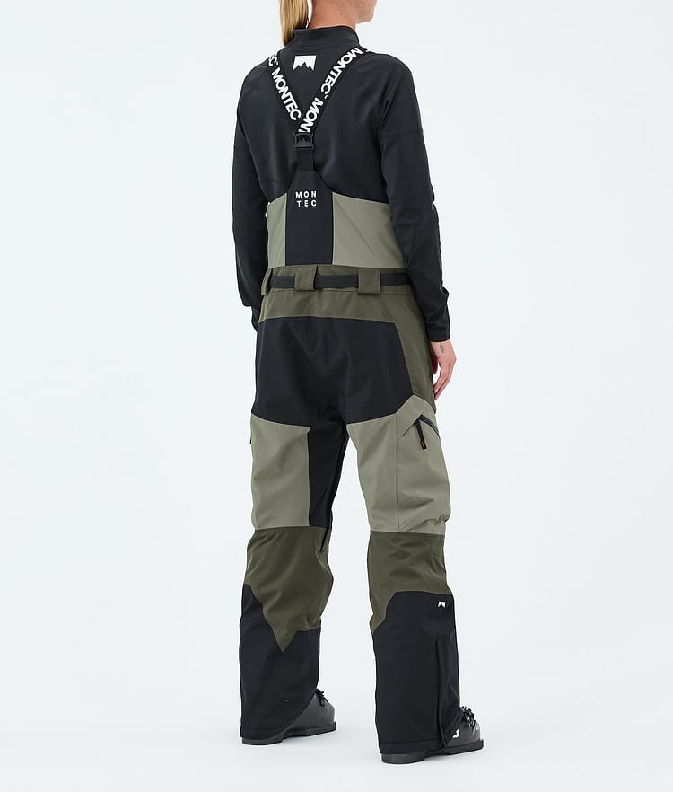 Dozer W Pantaloni Sci Donna Greenish/Black/Olive Green, Image 4 of 7