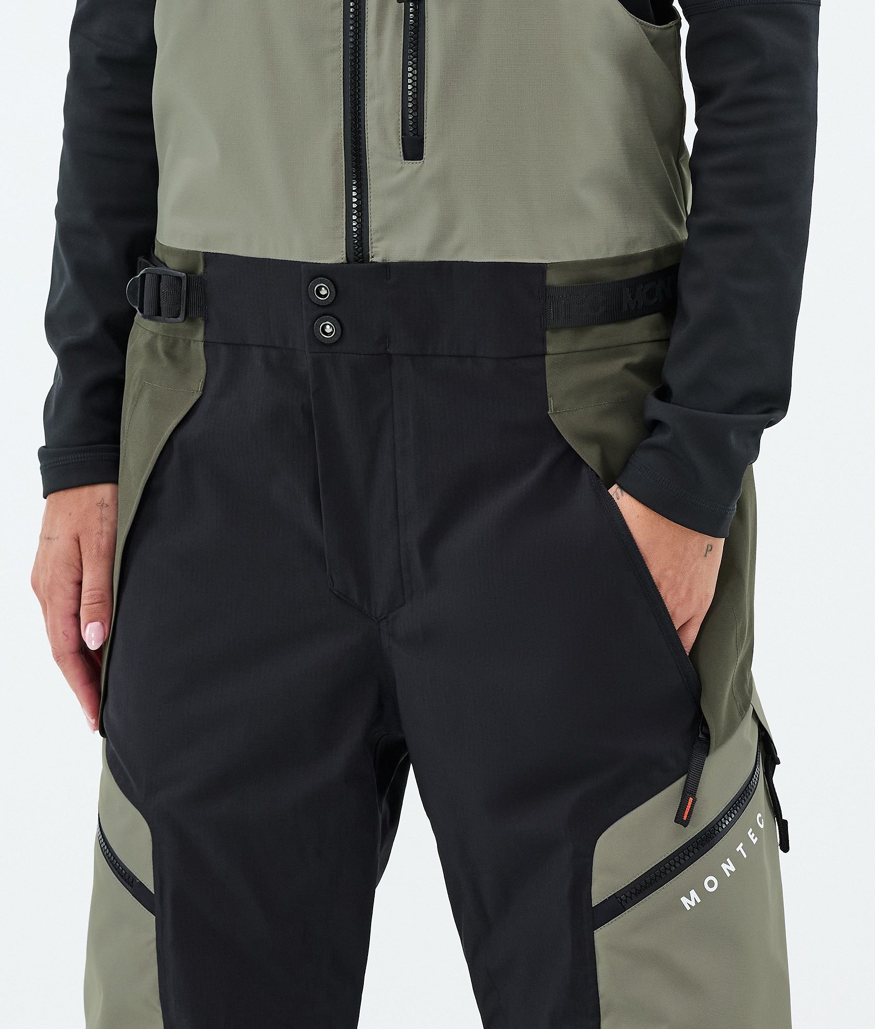Montec Dozer W Ski Pants Women Greenish/Black/Olive Green