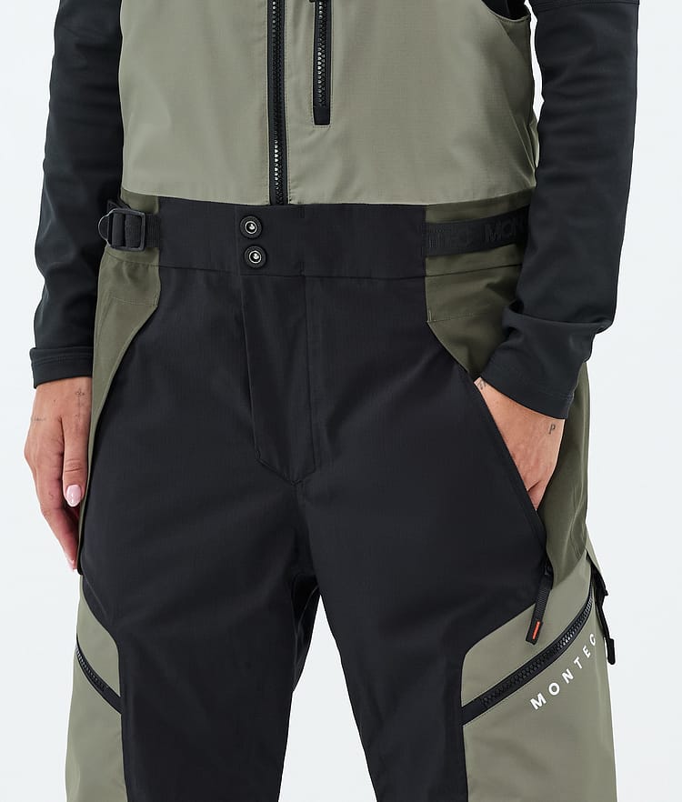 Dozer W Pantaloni Sci Donna Greenish/Black/Olive Green, Image 5 of 7
