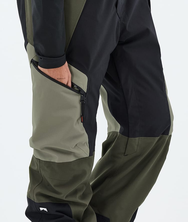 Dozer W Snowboard Bukser Dame Greenish/Black/Olive Green, Image 7 of 7