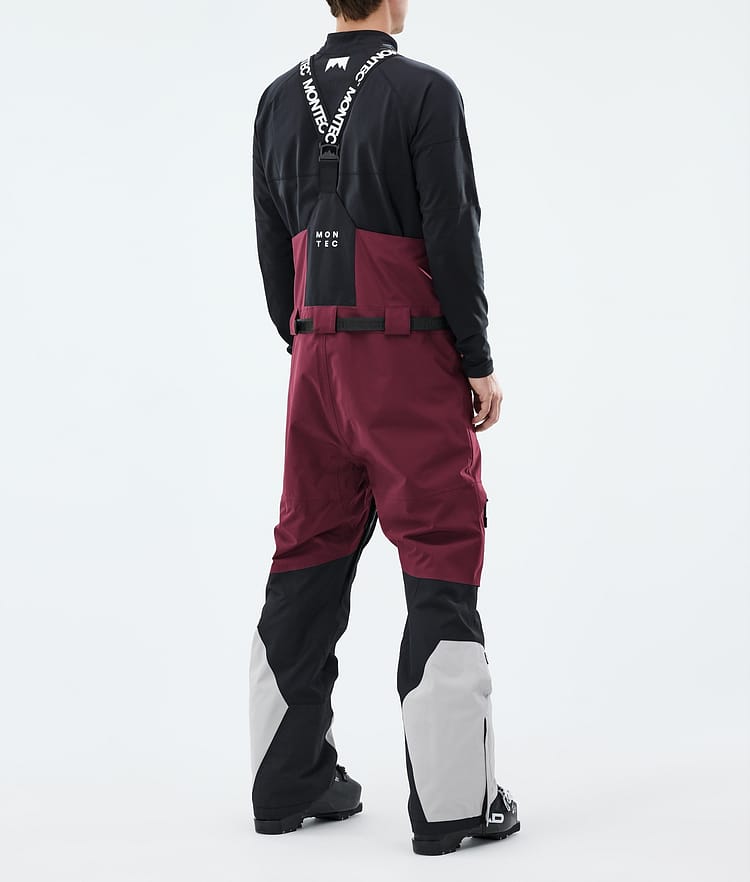 Arch Ski Pants Men Burgundy/Black/Light Grey, Image 3 of 6