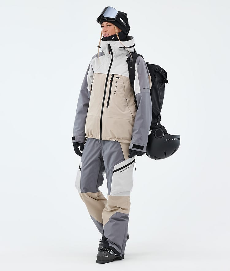 Dozer W Pantaloni Sci Donna Light Grey/Light Pearl/Sand, Image 2 of 7