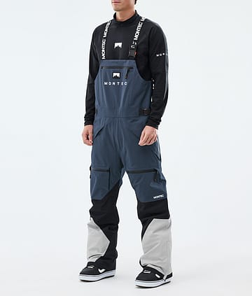 Arch Pantalon de Snowboard Homme Metal Blue/Black/Light Grey