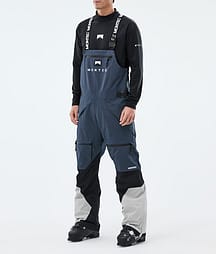 Montec Arch Pantalon de Ski Homme Metal Blue/Black/Light Grey