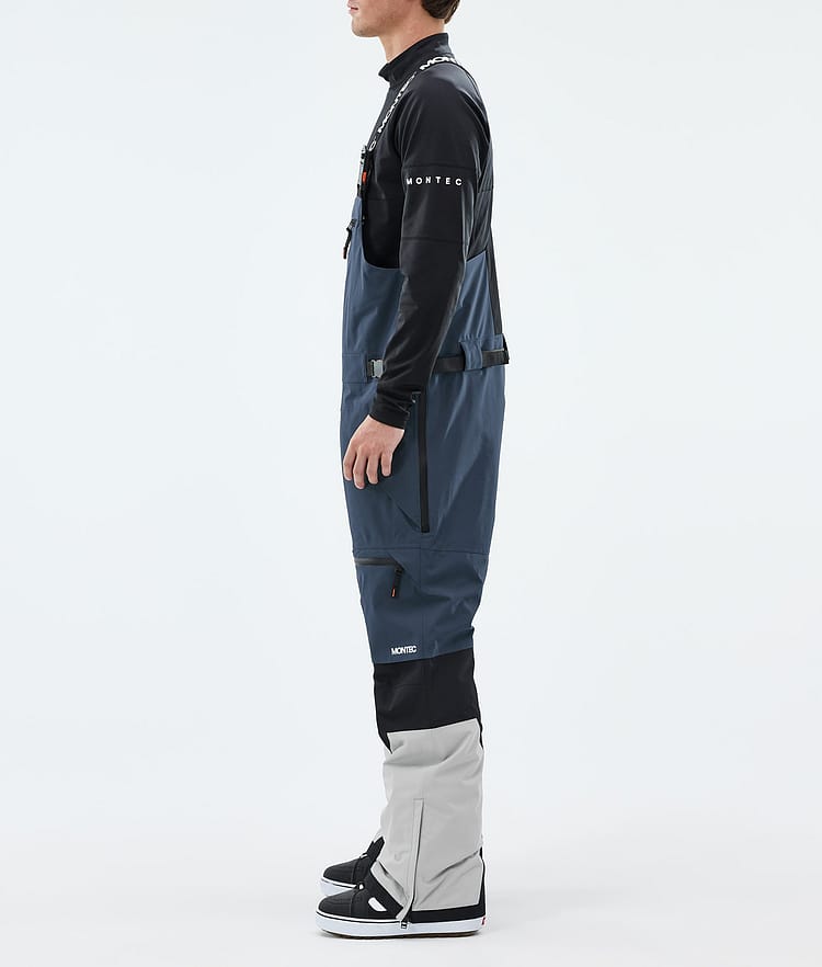 Arch Snowboard Pants Men Metal Blue/Black/Light Grey, Image 2 of 6