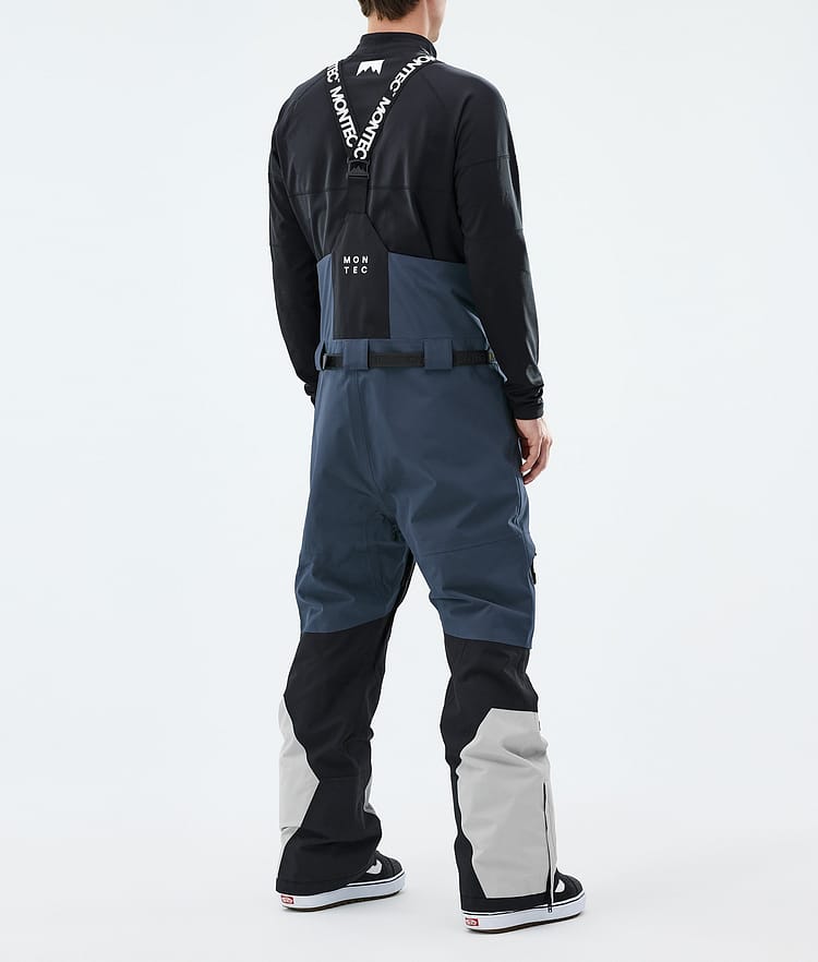 Arch Snowboard Pants Men Metal Blue/Black/Light Grey, Image 3 of 6
