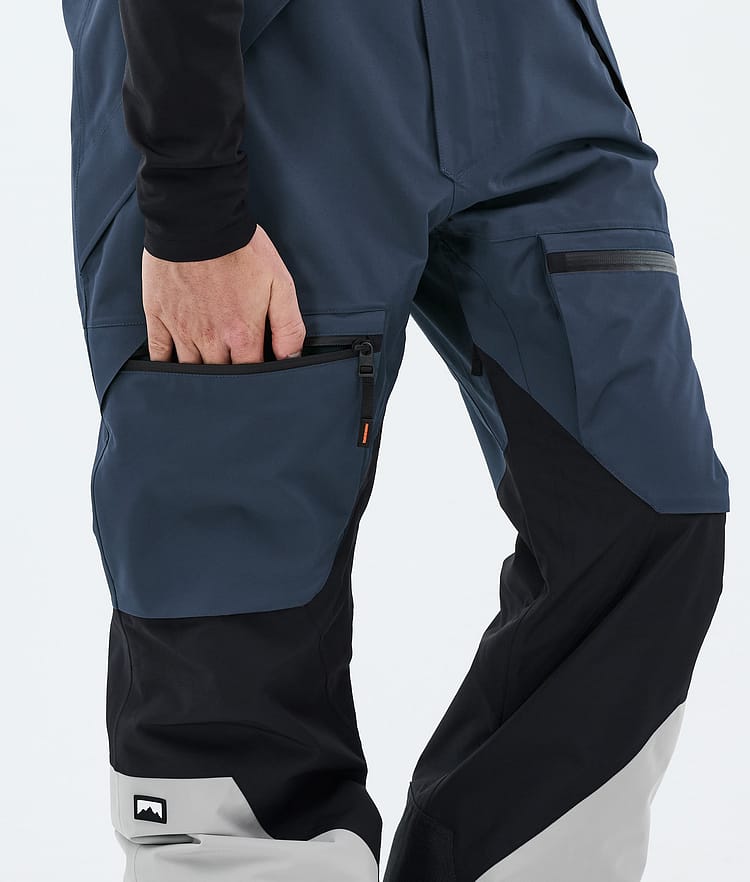Arch Snowboard Pants Men Metal Blue/Black/Light Grey, Image 6 of 6