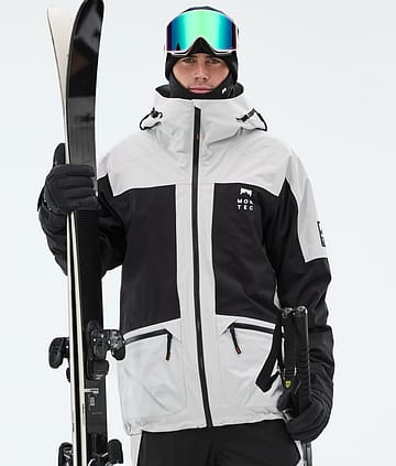 Morpheus Ski Jacket Men Light Grey/Black