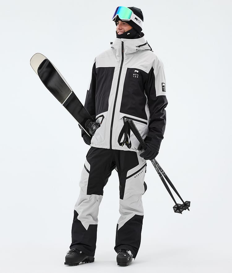 Morpheus Chaqueta Esquí Hombre Light Grey/Black, Image 2 of 9