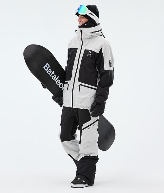 Morpheus Snowboardový Outfit Light Grey/Black