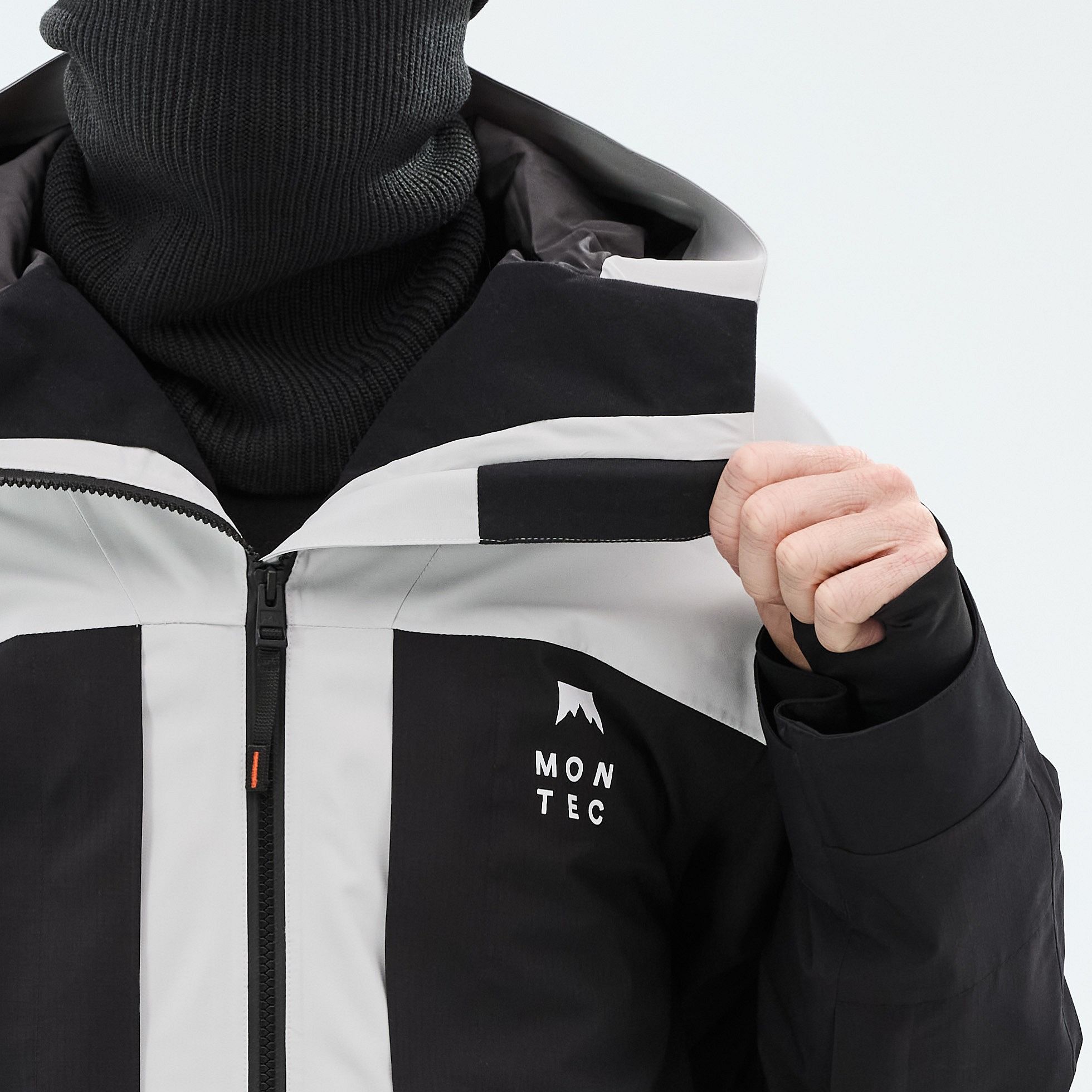 Montec Morpheus スキージャケット メンズ Light Grey/Black - グレー