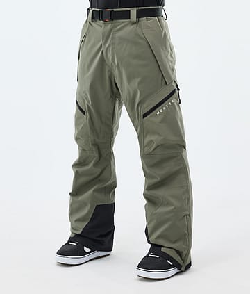 Apoc Kalhoty na Snowboard Pánské Greenish
