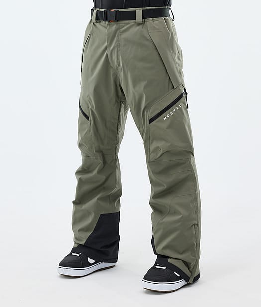 Apoc Pantaloni Snowboard Uomo Greenish