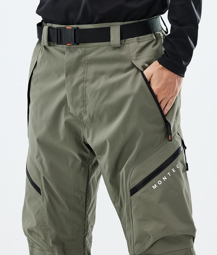 Apoc Snowboard Pants Men Greenish, Image 4 of 5