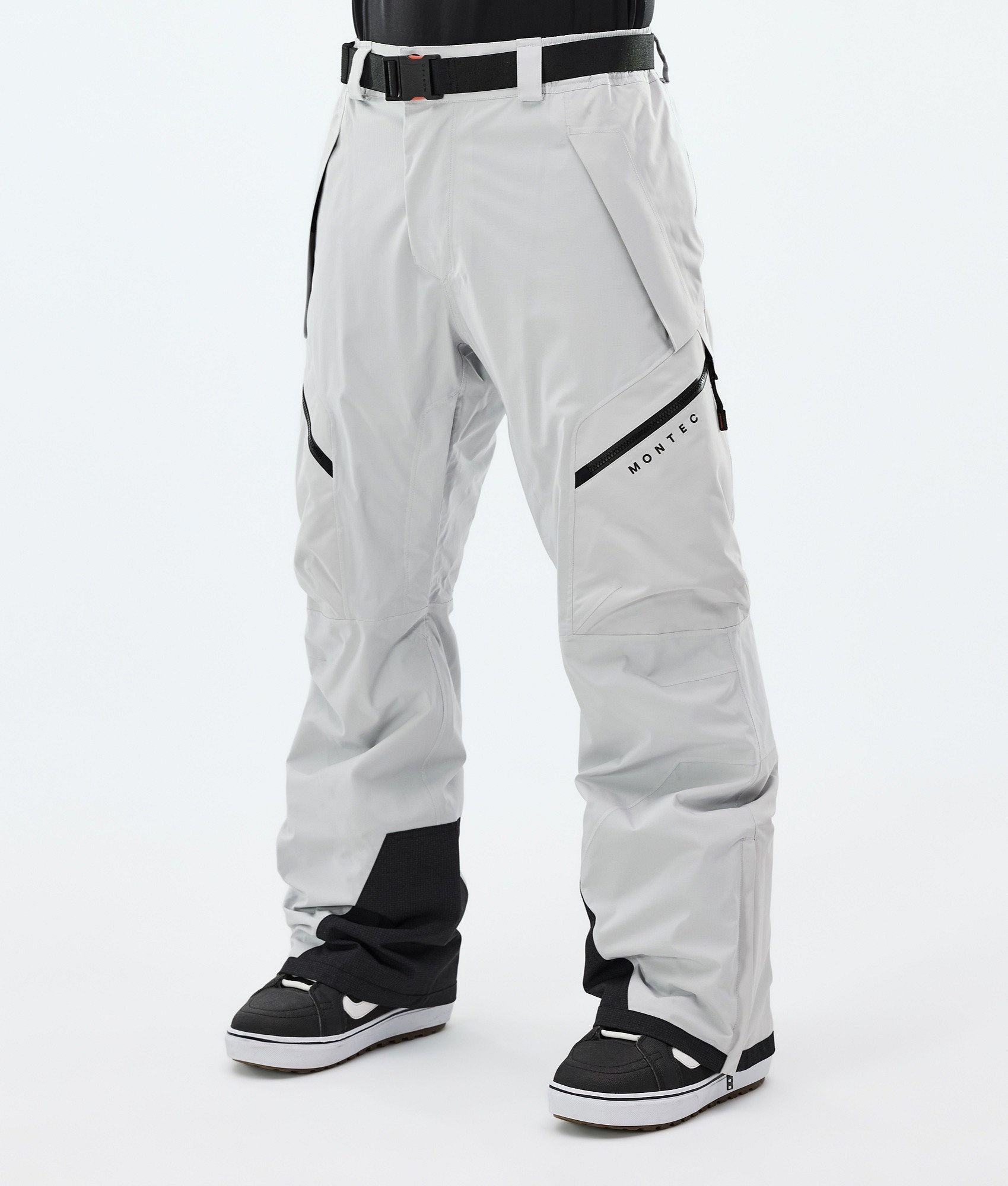 Montec Apoc Snowboard Pants Men Light Grey | Montecwear.com