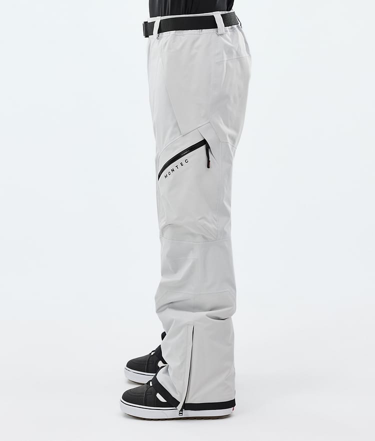 Apoc Snowboardhose Herren Light Grey, Image 2 of 5