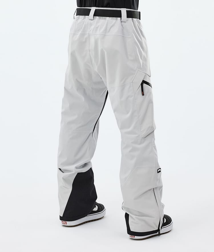 Apoc Snowboardhose Herren Light Grey, Image 3 of 5