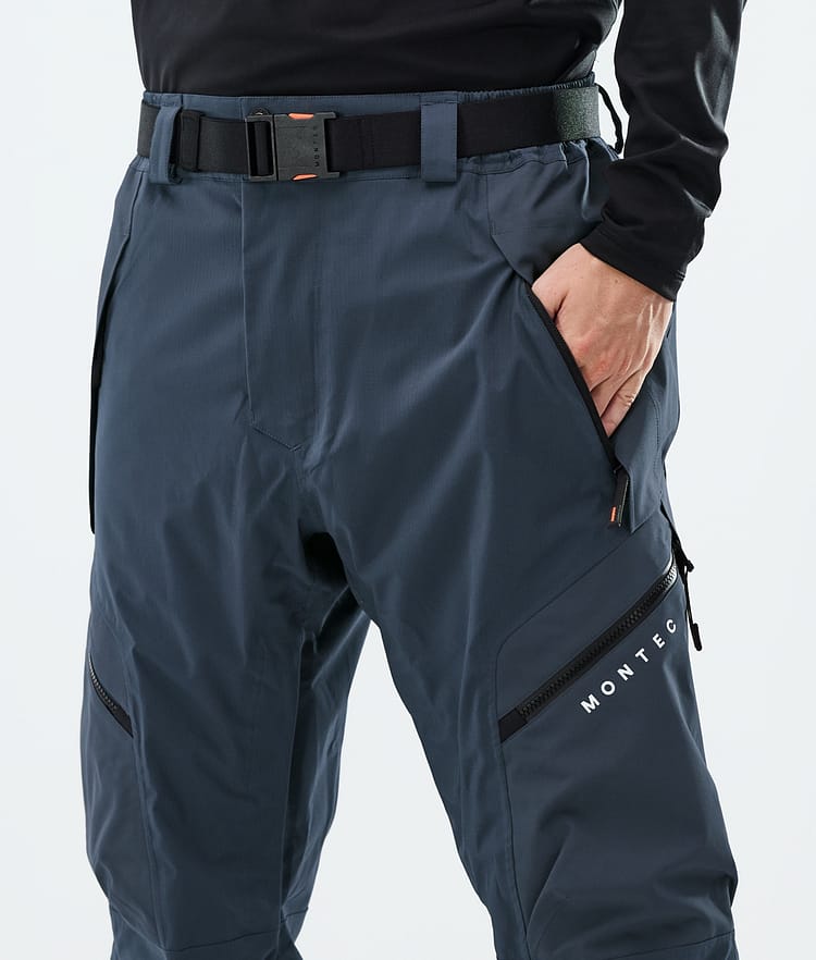 Apoc Snowboard Pants Men Metal Blue, Image 4 of 5