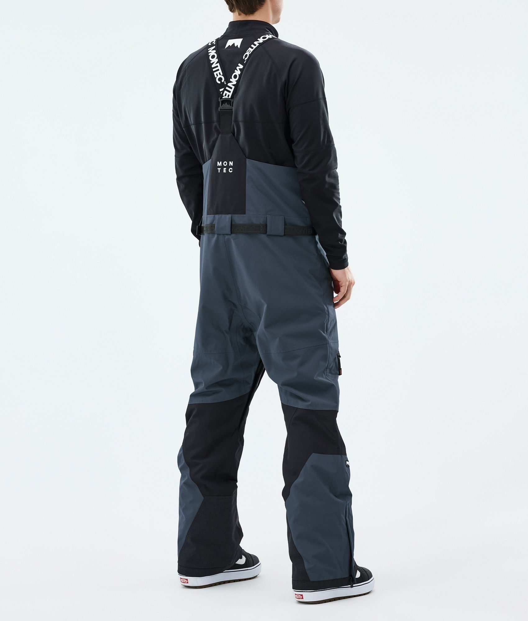 Montec Arch スノボ パンツ メンズ Metal Blue/Black - ブルー