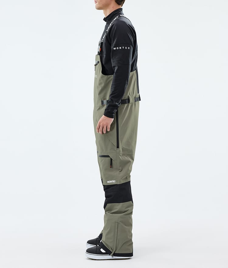 Arch Snowboard Pants Men Greenish/Black, Image 2 of 6