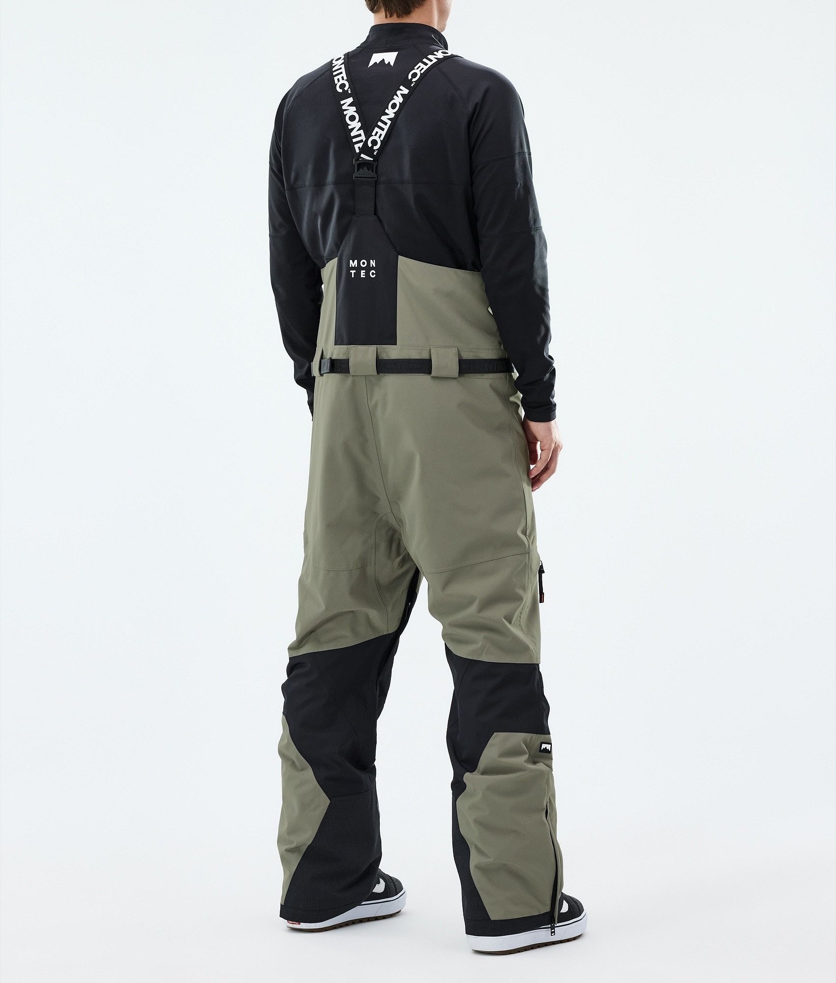 Montec Arch スノボ パンツ メンズ Greenish/Black - グリーン